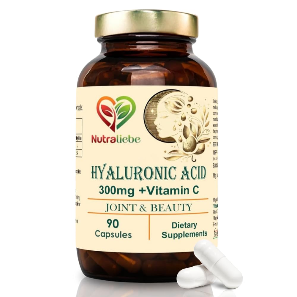 See full amazon price history chart for NutraLiebe Hyaluronic Acid 300mg - Premium Joint & Skin Support, Non-GMO, 90 Capsules NutraLiebe Hyaluronic Acid 300mg - Premium Joint & Skin Support, Non-GMO, 90 Capsules (B0D1J7P73D) Amazon Price History, Amazon Price Tracker