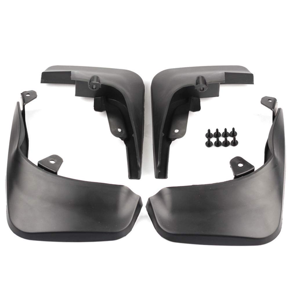 LUVCARPB Car Mud Flaps, Fit for Audi Q5 8R 2012-2017, Black Front Rear 4 pcs Splash Guards Fenders