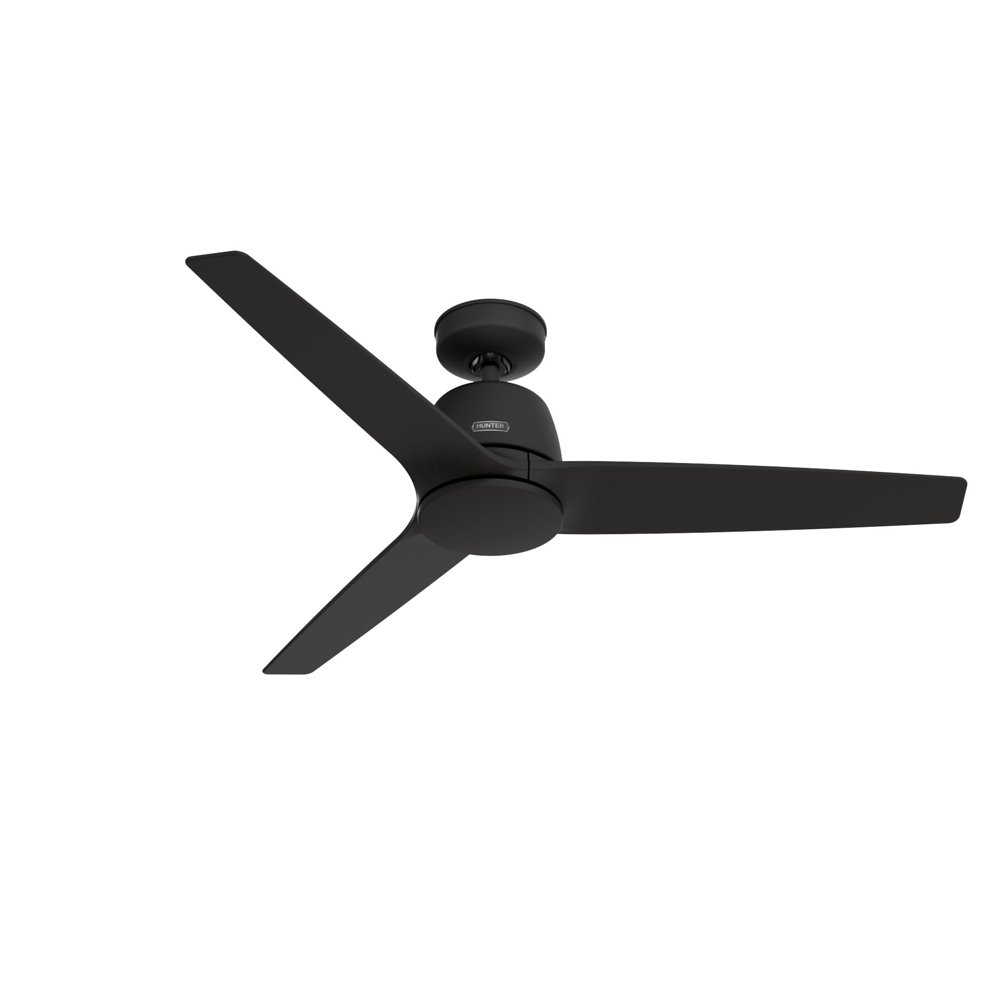 Hunter 52 inch Indoor Ceiling Fan No Light with Remote Control