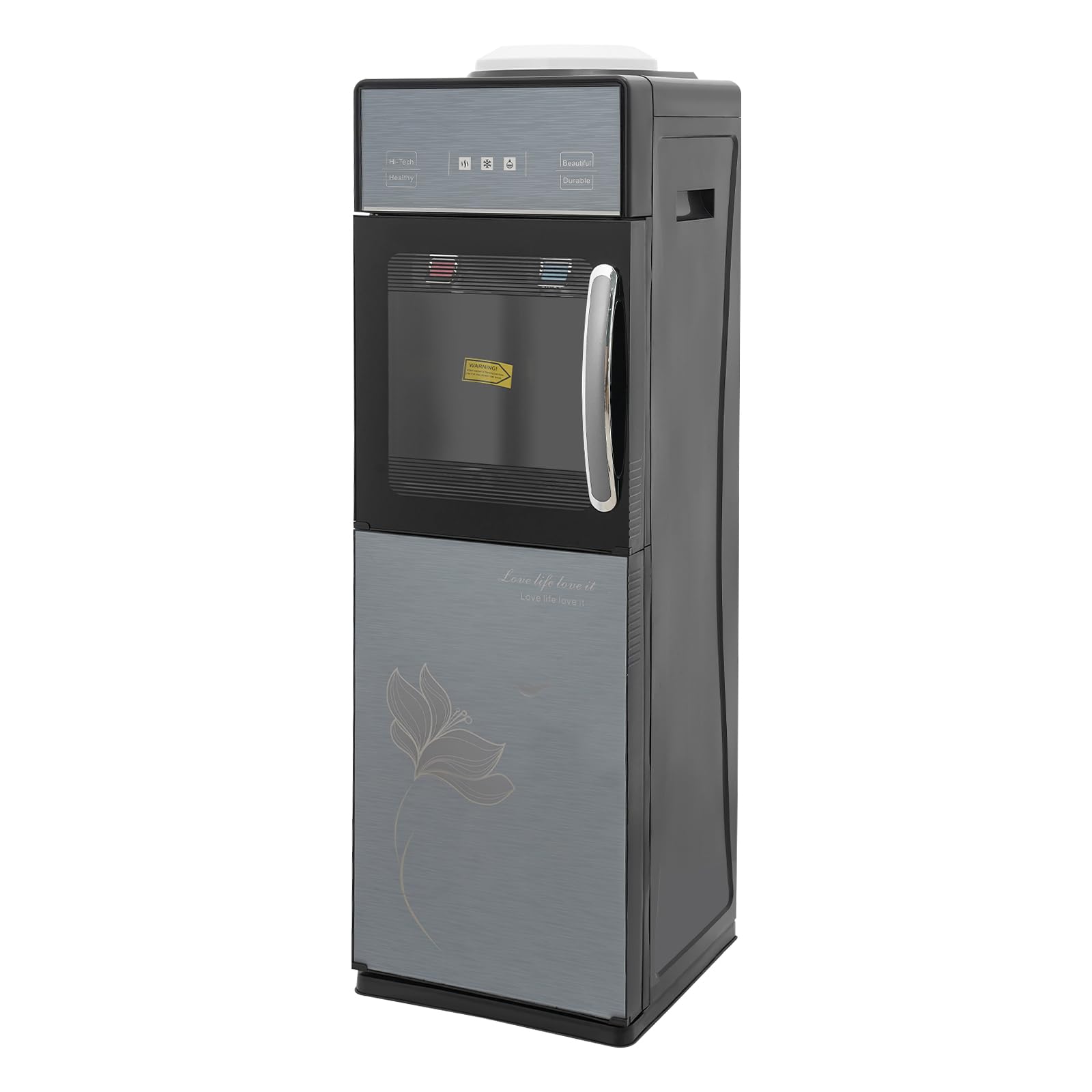 Dispensador de agua de pie para agua fría y caliente, doble función para 4,5 – 18,9 l, dispensador de agua caliente eléctrico, dispensador de agua independiente para la oficina en casa