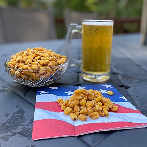 Sour Cream & Onion Korn Nutz | Soft Crunch Toasted Corn | Roasted Crunchy Corn Made In The Usa | Runnin’ Wild Foods | 1-Pound Total (Box Of 2 Bags, 8Oz Each) #TOP3