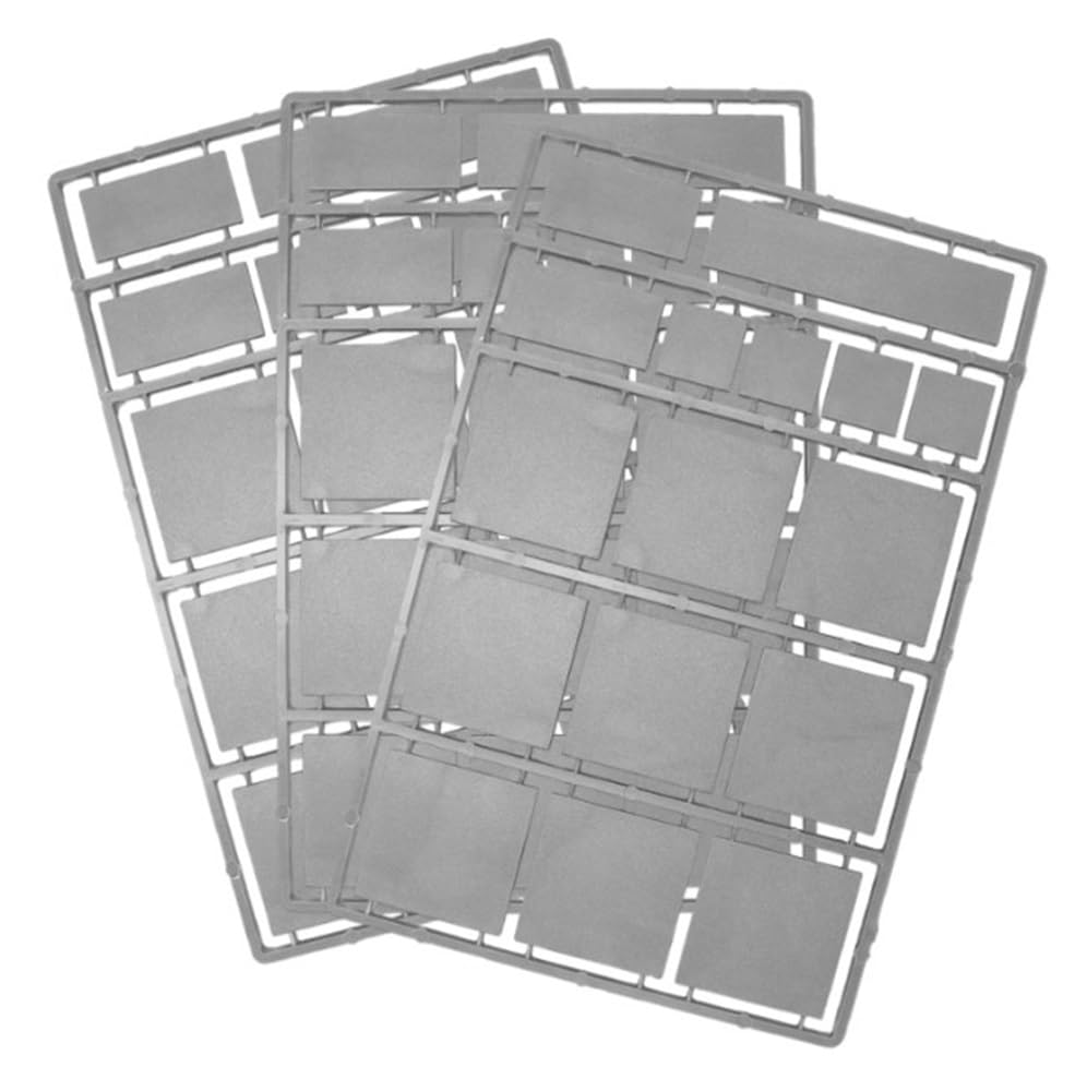 Warlord Games Infantry Bases - 40x40mm Square Bases Pack for Tabletop Miniatures