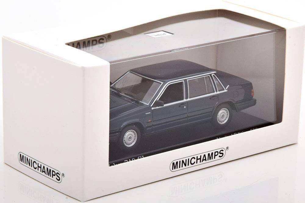 Minichamps Volvo 740 GL 1986 Midnight Blue 1:43 : Amazon.co.uk