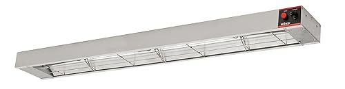 Miniatura 8 de Winco ESH-72 - Calentador de tiras de alimentos, 72 pulgadas, plateado