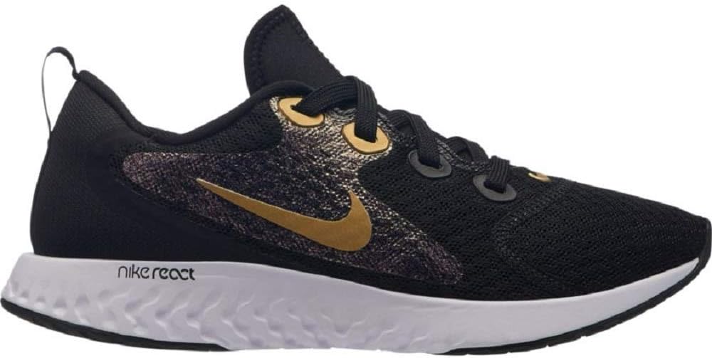 Nike Women's Legend React Sh (Gs) Fitness Shoes, Multicoloured Black Metallic Gold Black 001 : Amazon.de: Fashion