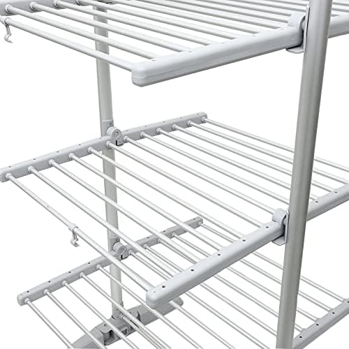 Towel Heater Wall-Mounted, Electric Towel Rack, 304 Stainless Steel Towel Radiator, Bathroom Heating Clothes Dryer, Multifunctional Storage Rack