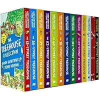 Andy Griffiths & Terry Denton Treehouse Series Collection 13 Books Set (13 to 169 Storey) | Children&rsquo;s Funny Books Bundle | Paperback Collection Ages 7+
