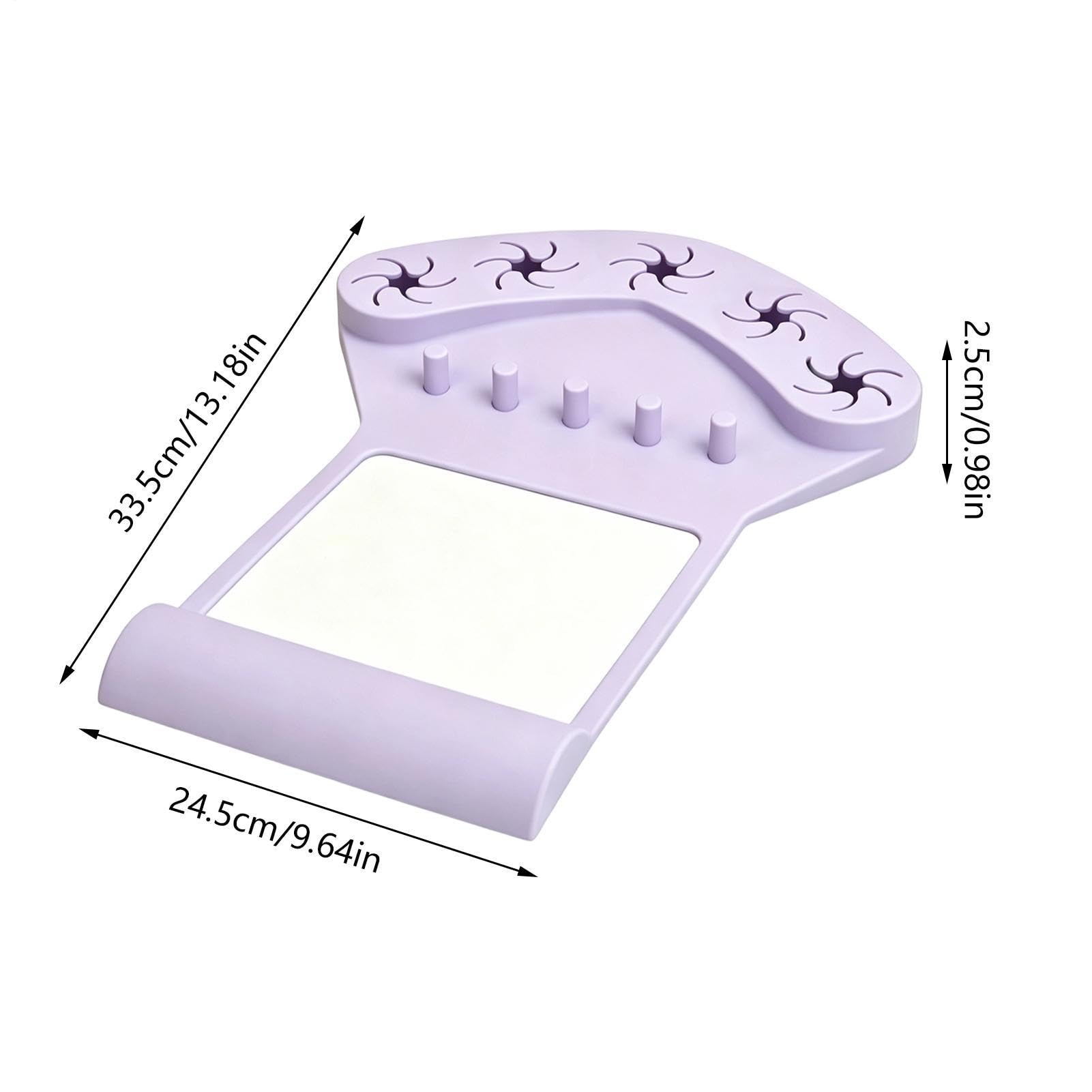 Silikonowa Podpórka Pod Dłoń Silikonowy Separator Paznokci I Organizer | Podpórka do malowania paznokci Do Dekoracji Praktyki Manicure Pedicure Akcesoria Salon Dom Stół Artystyczny