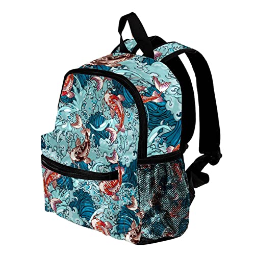Sac à dos enfants tortue dorée léger et ergonomique 30cm