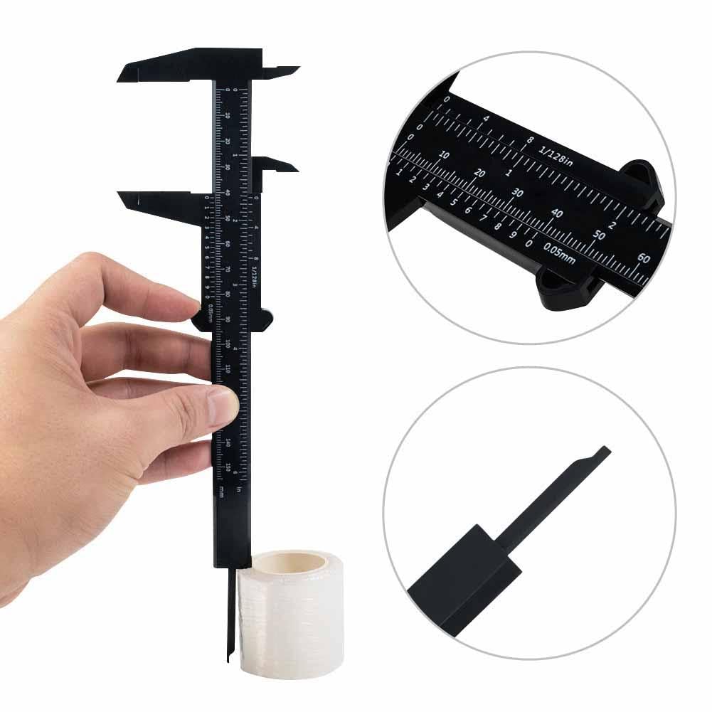 150 mm Kunststoff Messschieber Mit Mm & Zoll Skala – Leicht, Rostfrei, Ideal Für Schüler & Hobby 150 mm Kunststoff Messschieber Mit Mm & Zoll Skala – Leicht, Rostfrei, Ideal Für Schüler & Hobby