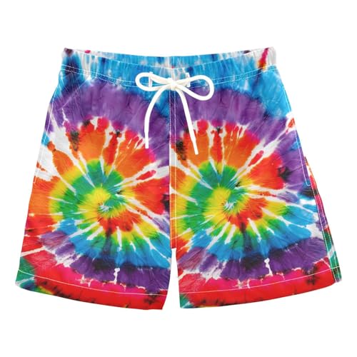 Boys Swim Trunks Tie Dye Color Toddler Swim Shorts Little Boys Bathing Suit Swimsuit Toddler Boy Swimwear 2T 202c1672