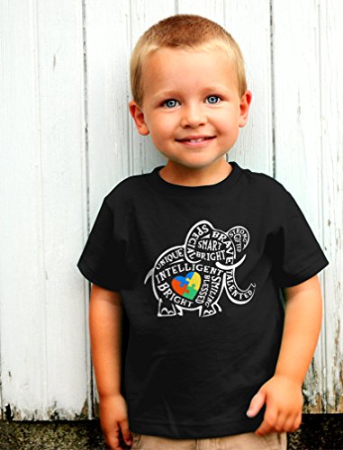 Tstars Autism Awareness Elephant Toddler Kids T-Shirt4