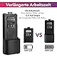 MIRKIT - BAOFENG Akku BL-5 L - 3800 mAh Li-Ion BAOFENG Erweiterte Akku kompatibel mit UV-mk5 BF-8HP UV-mk5X3 RD-mk5 UV-mk5TP UV-mk5+, UV-5X3 Zwei-Wege-Funkgeräte, Baofeng UV-5R