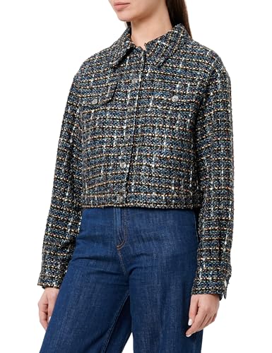 BOSS C_jandra Femme manteau long mi-saison veste noire habillée veste tendance