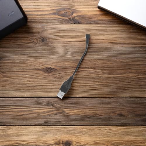 Cable USB de carga corta de 10 cm para conectar pack de 12 adaptadores de juguetes y RC 6