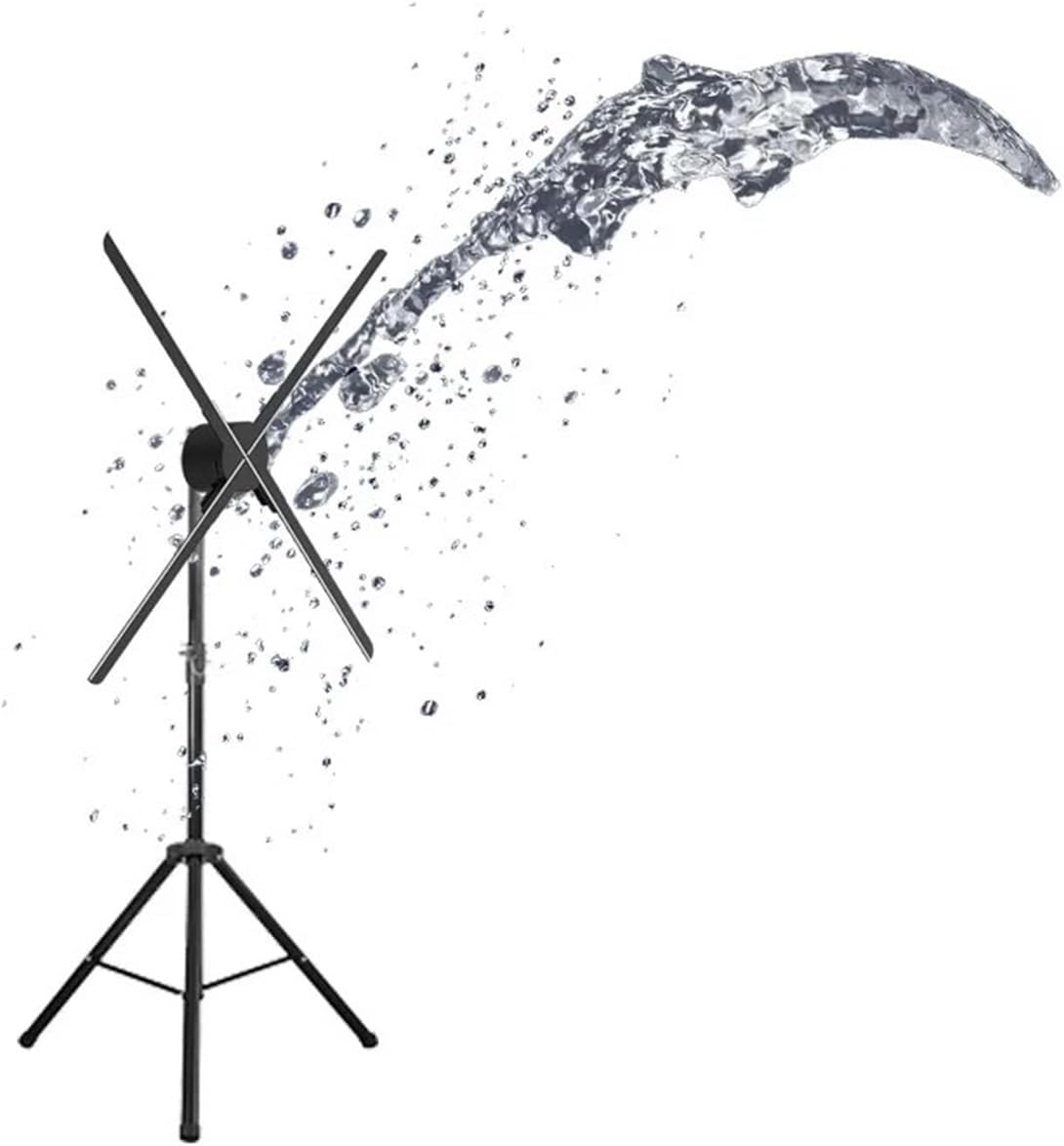 Hologram Projector Advertising,3d Led Holographic Fan Display,multi-function Remote,for Party Events Advertising Display