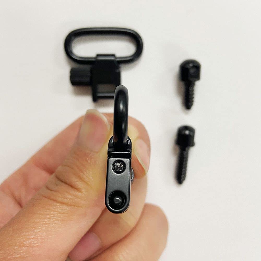 TPO QD Sling Swivels (2-Pack), Rifle Sling Clips Quick Detach 1