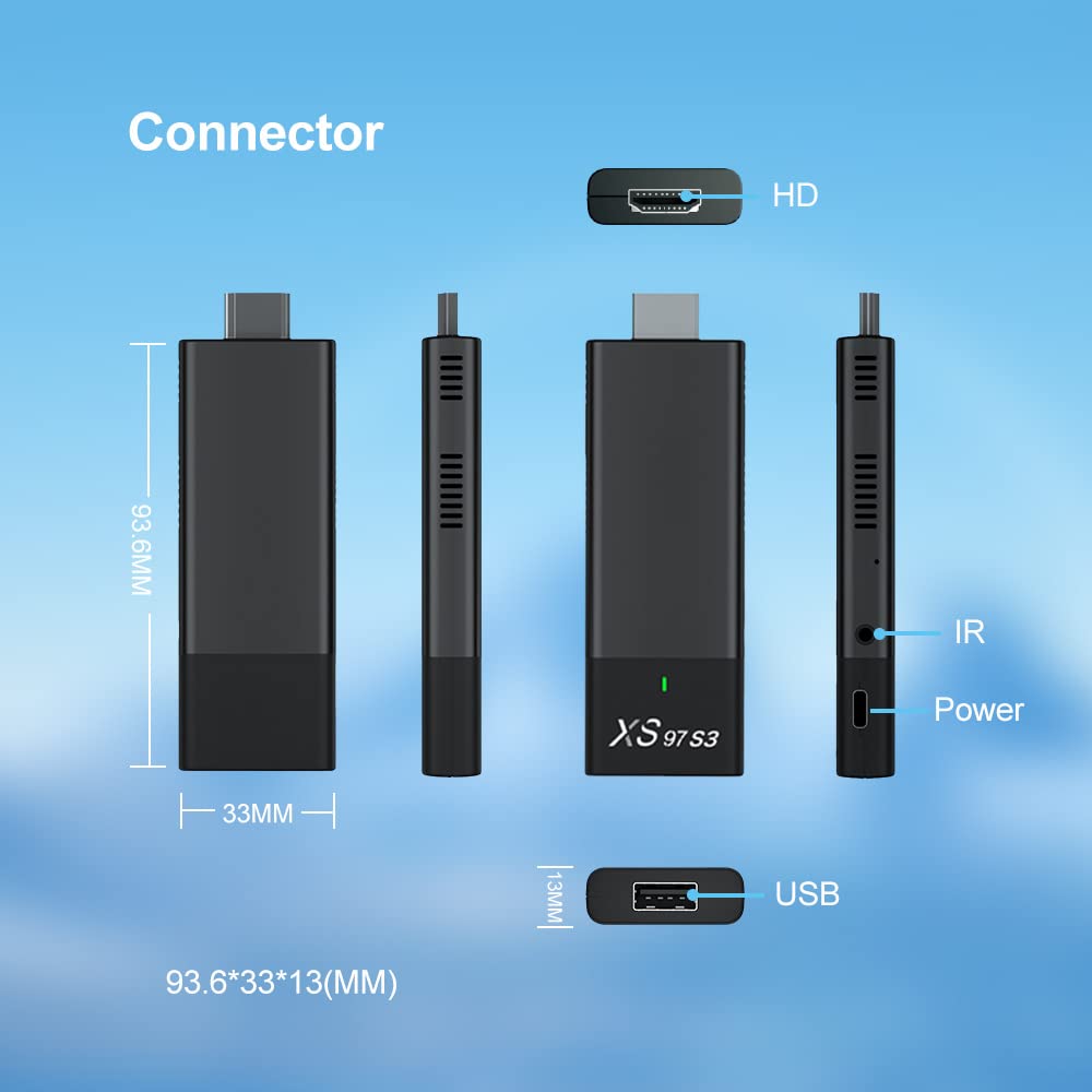 Przenośny Odtwarzacz Multimedialny TV Stick 4K 2 GB RAM i 8 GB ROM HD 10.0 Telewizor