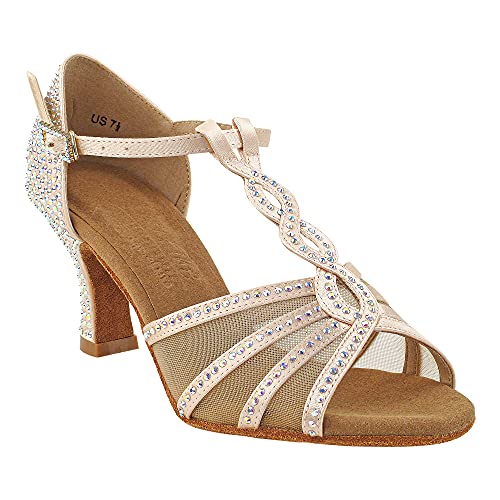 Very Fine Women's Delphine Ballroom Gala Latin Salsa Tango Waltz Dance Shoe2