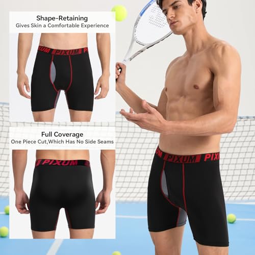 Men's Underwear Boxer Briefs, Stretch Moisture-Wicking Underwear3