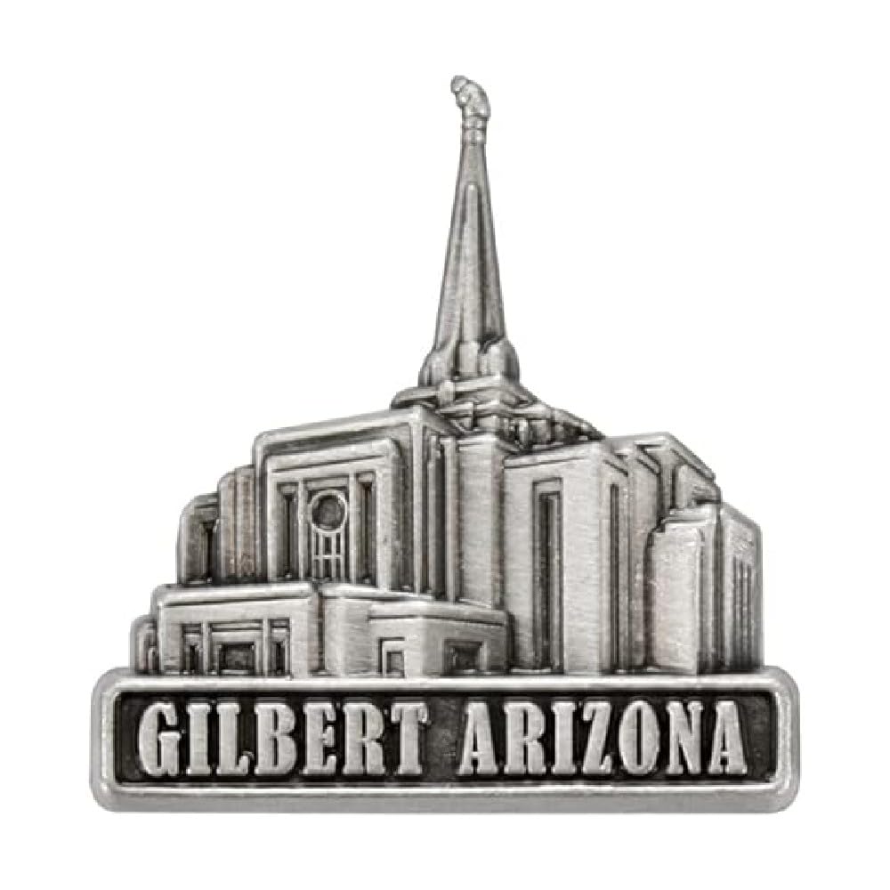 LDS Mens Temple Silver Steel Tie Tac/Tie Pin for Boys