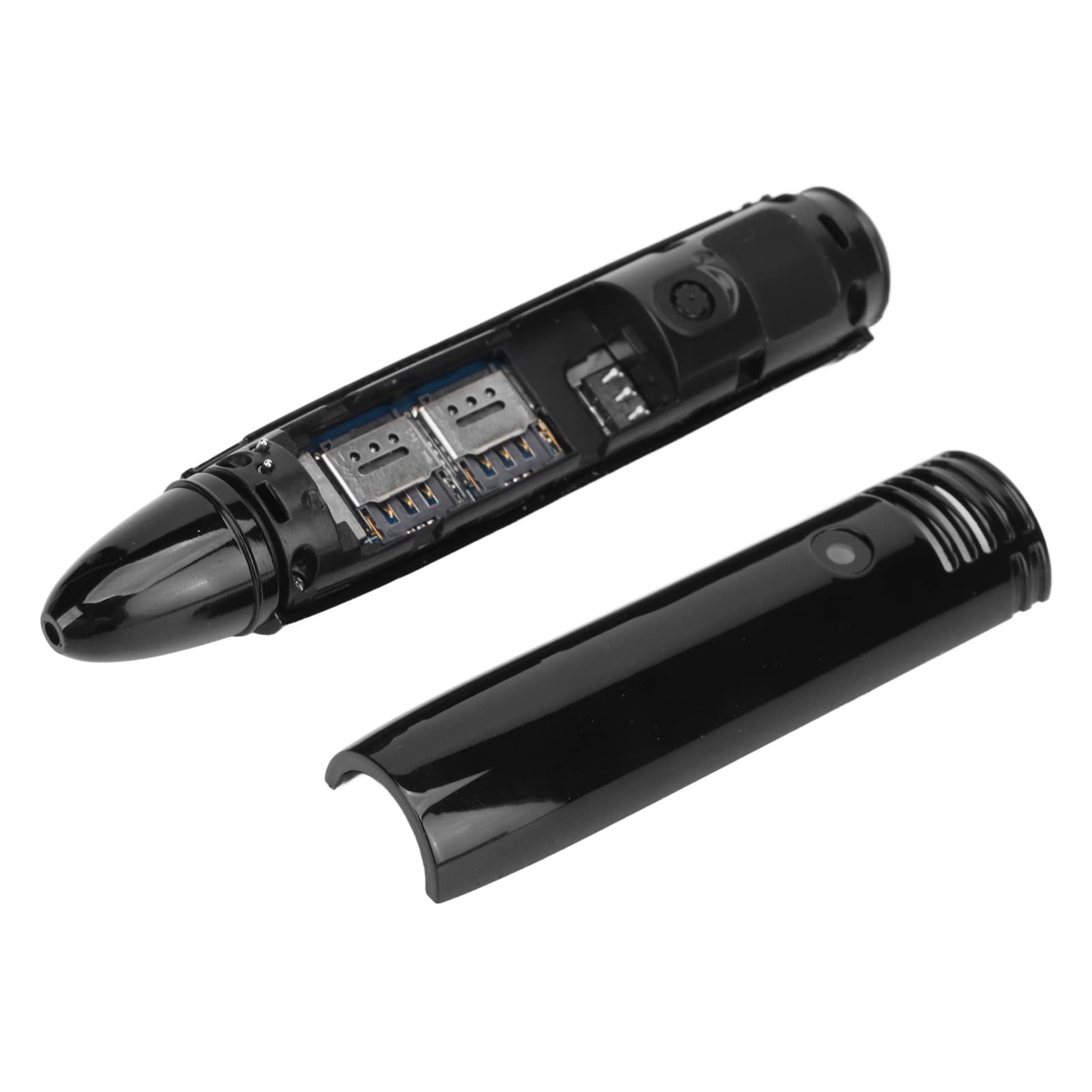 Stift Bluetooth Dialer - Kugelschreiber Handy mit 32GB Speicher, Dual SIM, Kompakter Display 0,96 Zoll, und Radio