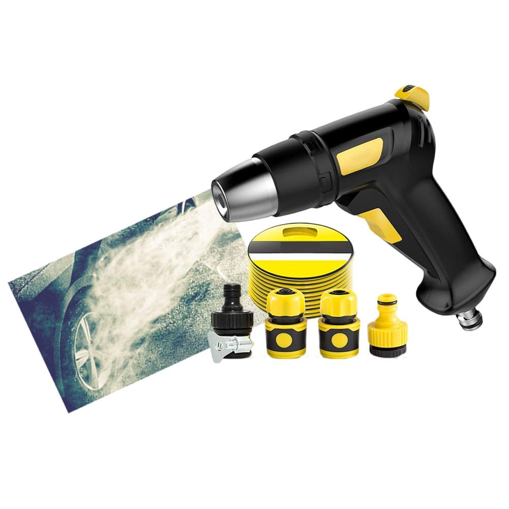 Boquilla pulverizadora de jardín, manguera pulverizadora, pistolas de presión de agua para riego de jardín, coches, vehículos (traje de 20 m)