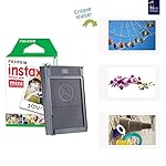 Fujifilm Instax Mini 11 Instant Camera Sky Blue + Custom Case Fuji Film Value Pack (50 Sheets) Flamingo Designer Photo Album for instax Photos - Image 4