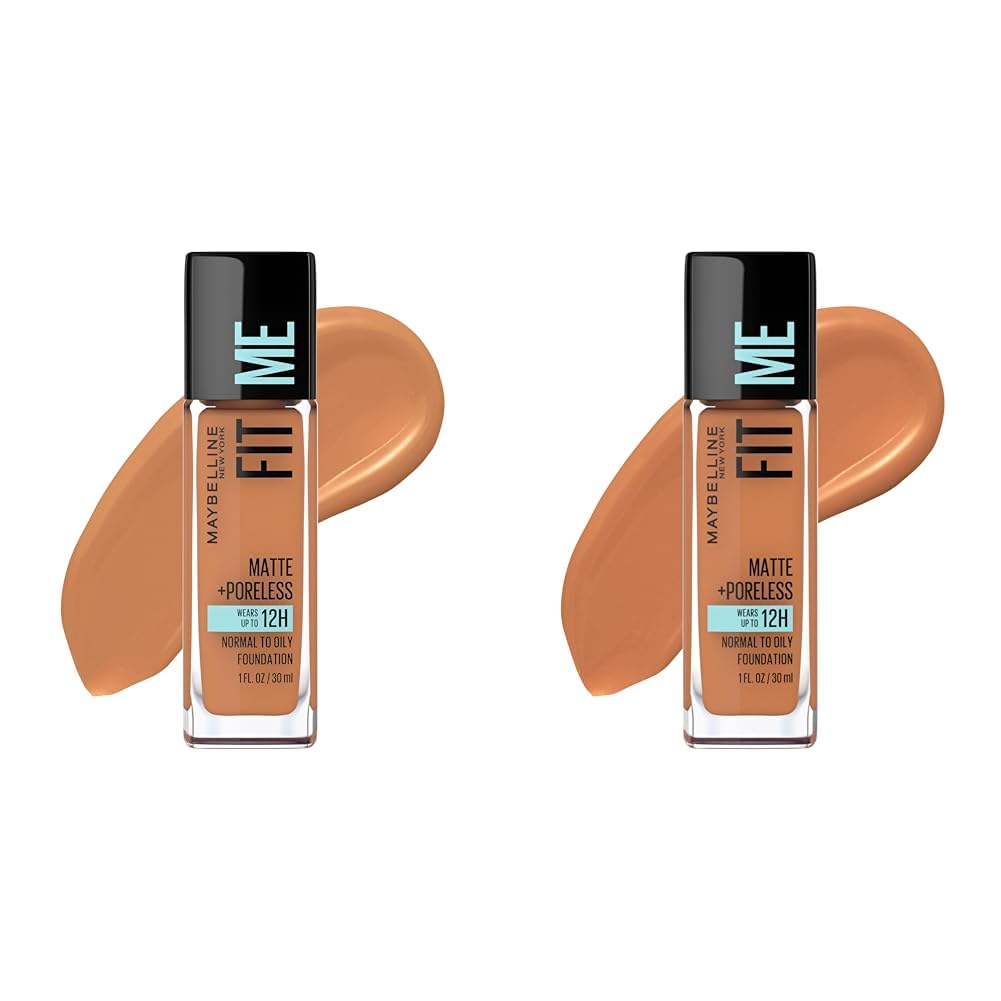 Amazon.com : Maybelline Fit Me Matte + Poreless Liquid Foundation