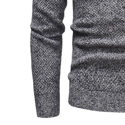 Muscularfit Sweaters for Men Turtleneck Slim Fit Business Long Sleeve Sweater Causal Fashion Knitted Pullover Thermal Sweater4