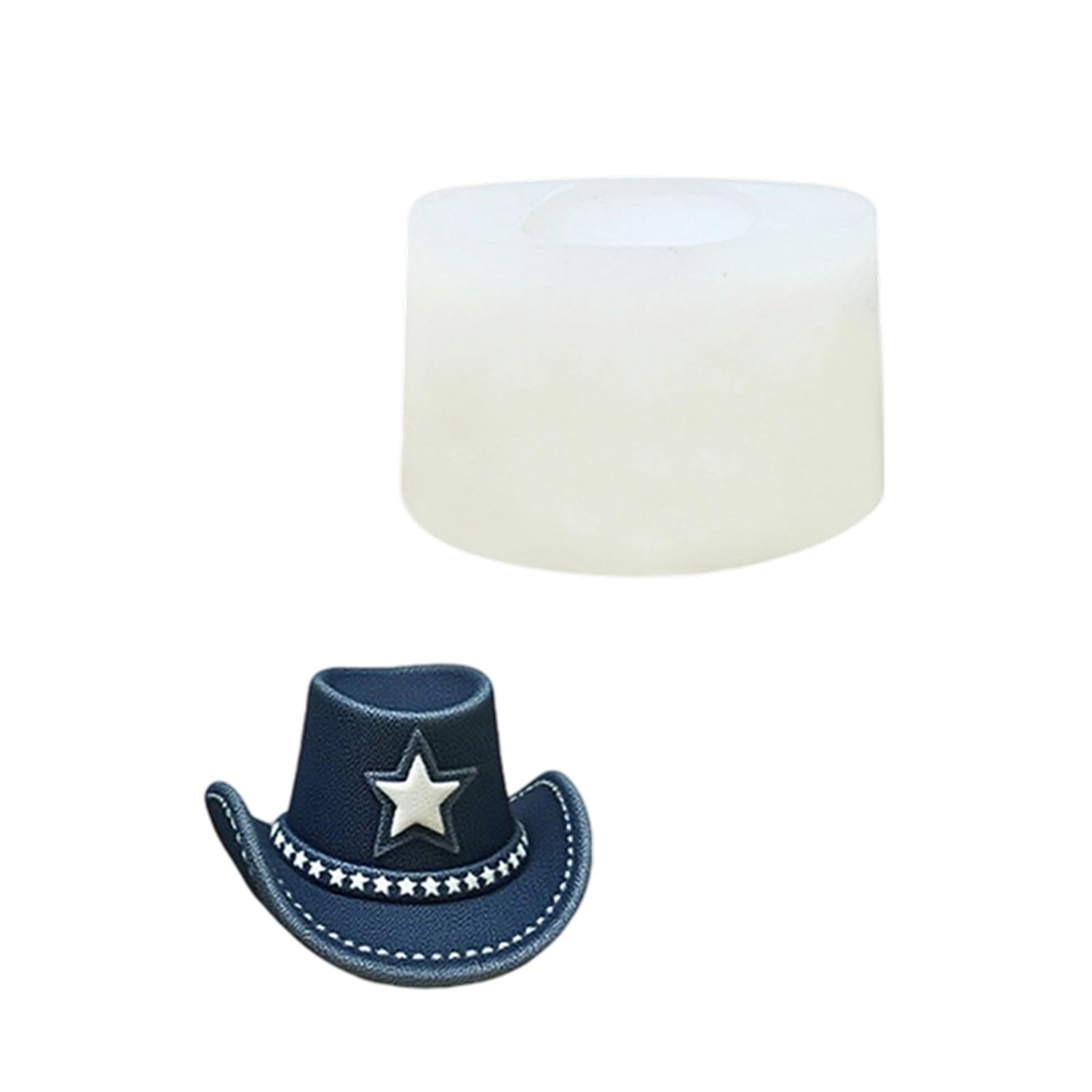 Buxuaaaa Star Hat Silicone Mold for Resin & Making Food Grade, Tool Star Hat Silicone