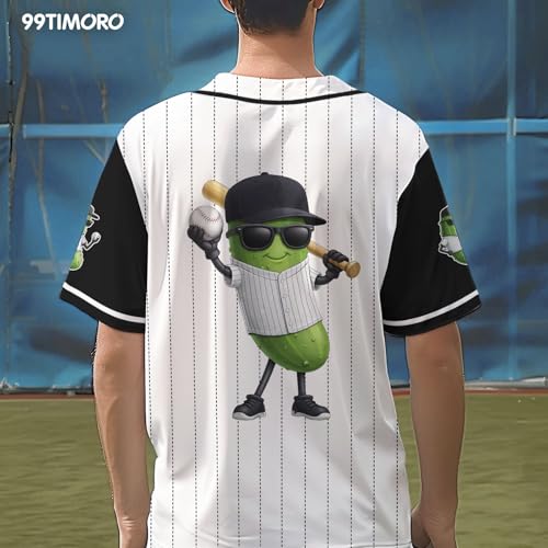 Image of 99TIMORO Fathers Holiday Graphic Baseball Jersey Shirts for Men and Women, Street Wear Funny Short Sleeve Top, Summer