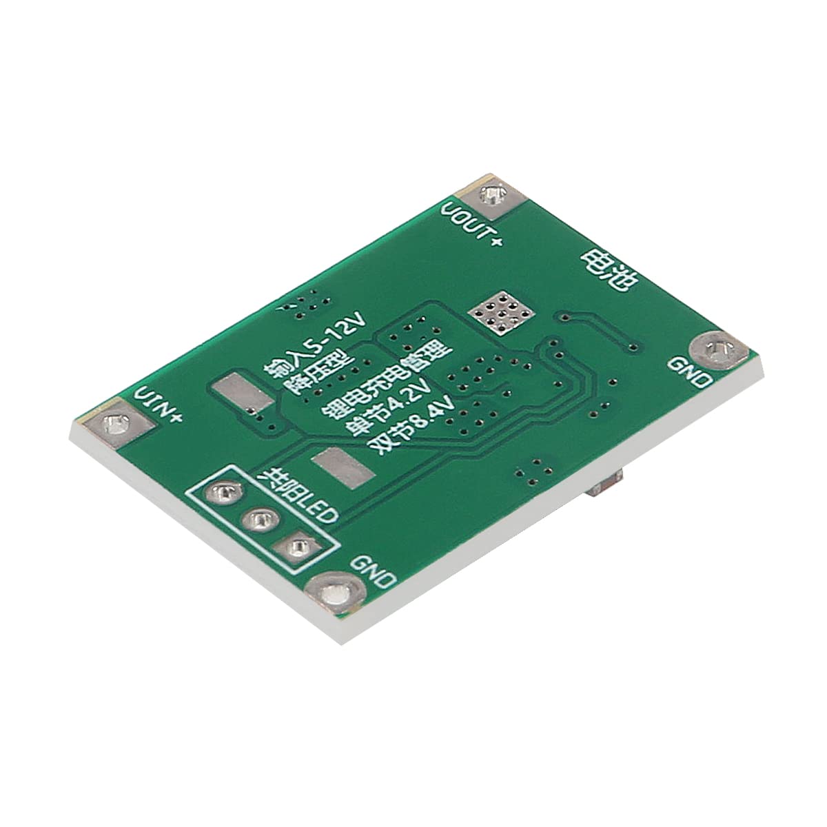 TP5100 - Módulo de fuente de alimentación de gestión de carga, 4,2 V, 8,4 V, 2 A, módulo de cargador de batería de iones de litio doble