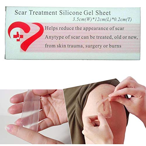 Buy BAW 2PC with Box pack Silicone Scar Removal Patch to Remove Scar
