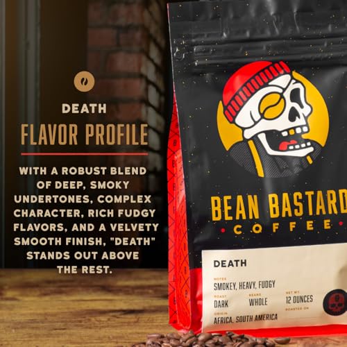 Bean Bastard Coffee DEATH Blend Dark Roast Coffee Beans miniatura 3