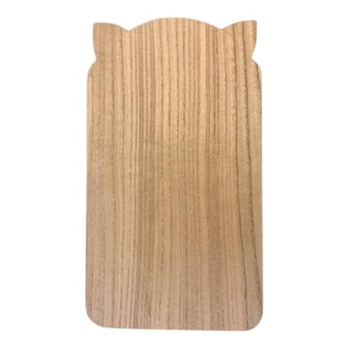 [桐まな板(ねこ型小)]約35cm×20cm 厚約2.1cm