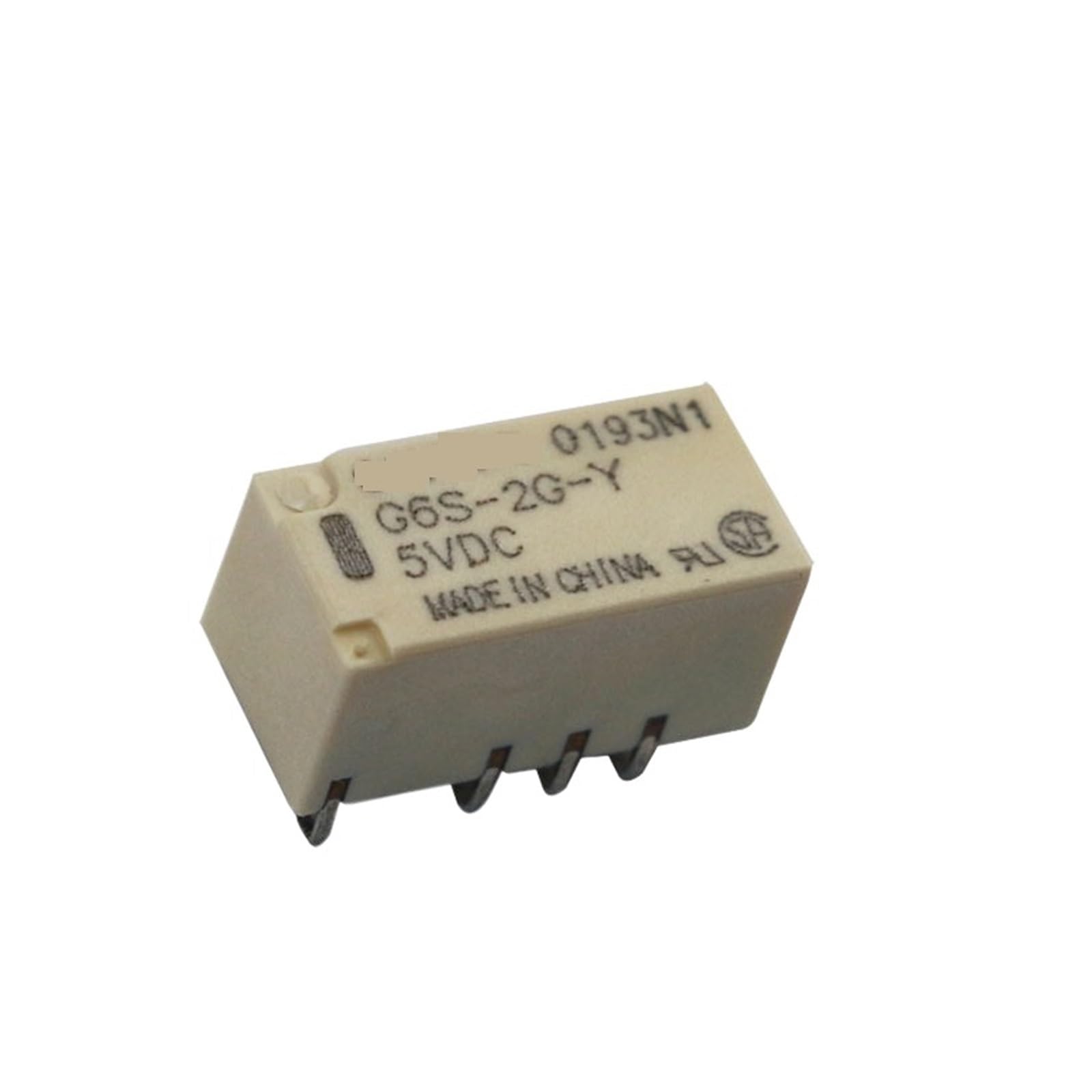 Relais de signal G6S-2G-Y DC5V NISZA pour circuits imprimés miniatures SMD