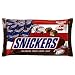 SNICKERS Red, White & Blue Minis Size Chocolate Candy Bars Party Size 11.5-Ounce Bag