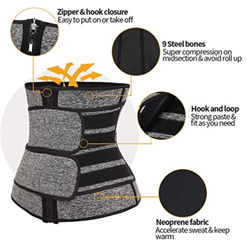 CLISPEED Aparador de Cintura Treinador de Suor Cinto Esporte Treino Emagrecimento Shaper Do Corpo Ab