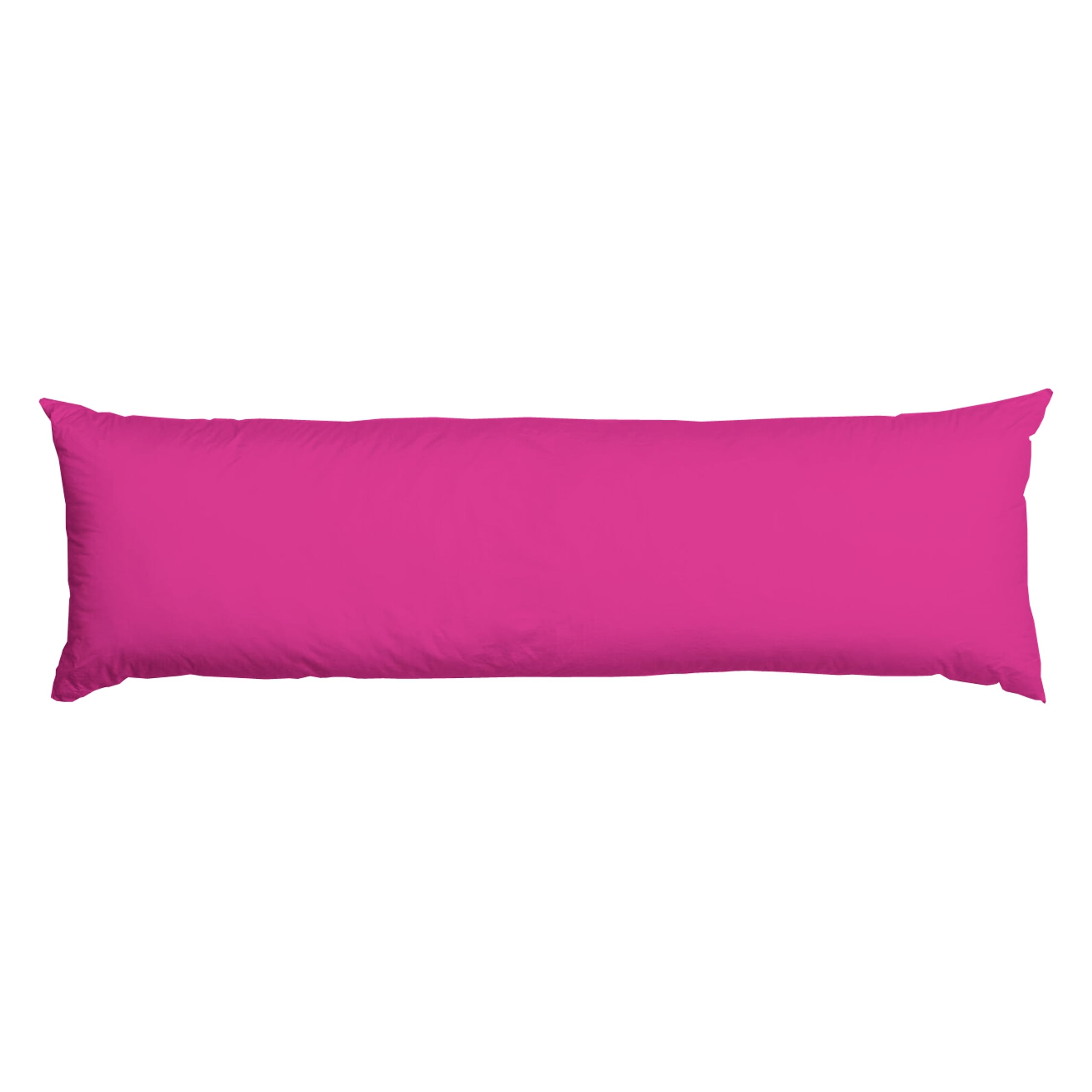 AmigoZone Super King 6FT Body Pillow - Hollowfibre Filled, Long Maternity Support for Side Sleepers, Free Case (Fuscia, 72")