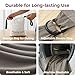 Momcozy Baby Wrap Carrier - Easy to Wear Infant Carrier Slings, Lightweight Hands Free Baby Sling, Adjustable Baby Carriers for Newborn to Toddler 8-35 lbs, Baby Wraps Carrier, Brown