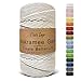 OurTop Premium Makramee Garn Natur, 5mm x 110m Macrame Cord Makramee Schnur Makramee Kordel, Garn für DIY Handwerk, Weben Dekoration, Hängepflanze Pflanze Aufhänger Premium günstig Kaufen-OurTop Premium Makramee Garn Natur, 5mm x 110m Macrame Cord Makramee Schnur Makramee Kordel, Garn für DIY Handwerk, Weben Dekoration, Hängepflanze Pflanze Aufhänger