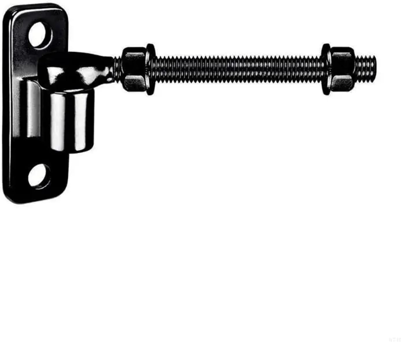 J Bolt Gate Hinge Multipurpose 6Inch Portable Sturdy J Bolts Gate Hinges for Wood and Metal Fence Stainless Steel Materials