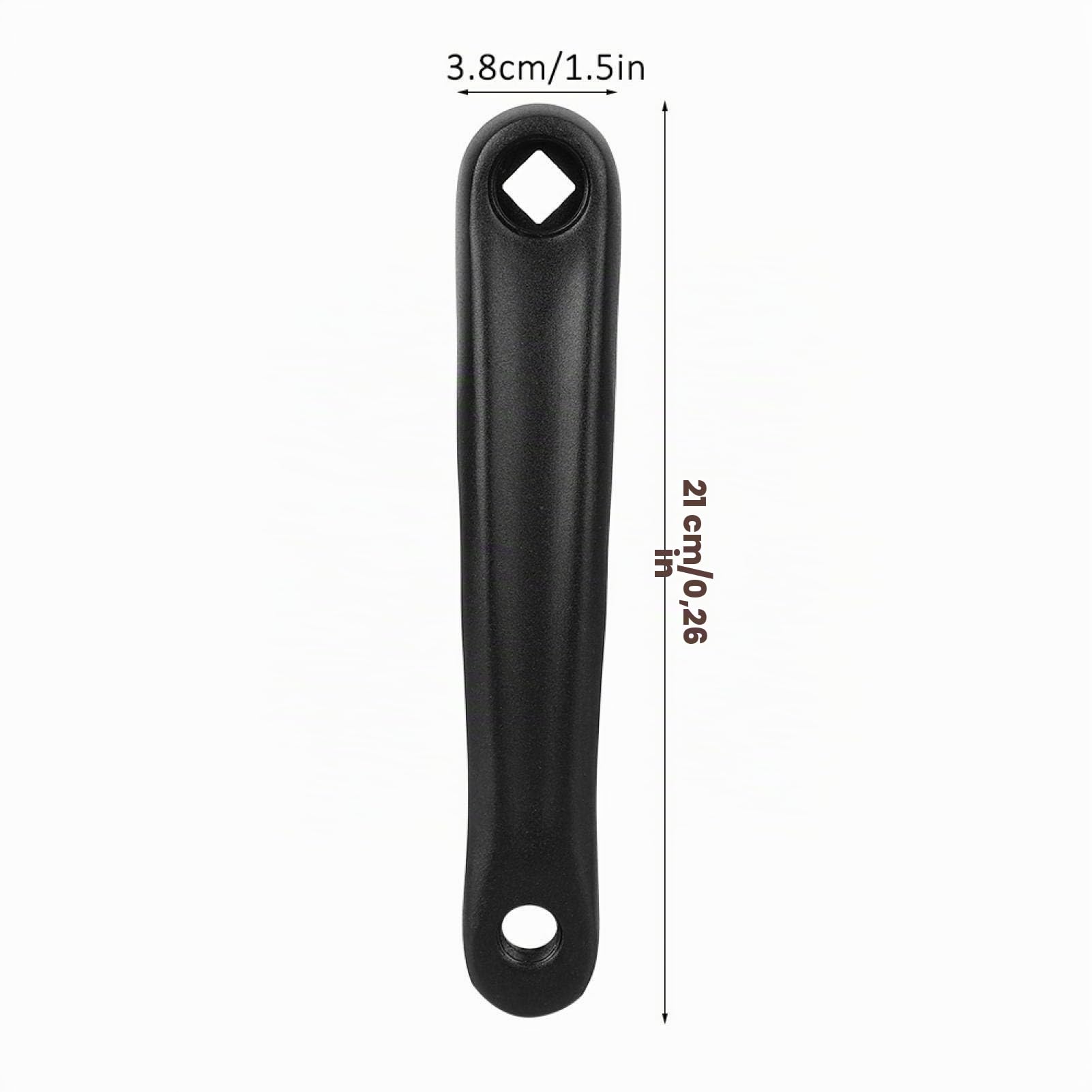 Bras de Manivelle de Vélo,Manivelle vélo 170mm,Pédalier de vélo, 1 Paire de manivelles durables Pédalier de vélo Pédalier de vélo pour vélo de Route VTT