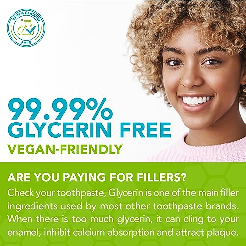 Image of Nano hydroxyapatite Toothpaste Fluoride Free; Dentist Formulated Pro Remineralizing Toothpaste Plus Anti Cavity Xylitol, Tooth Remineralization for Sensitive Teeth & Enamel Support in Citrus Blast