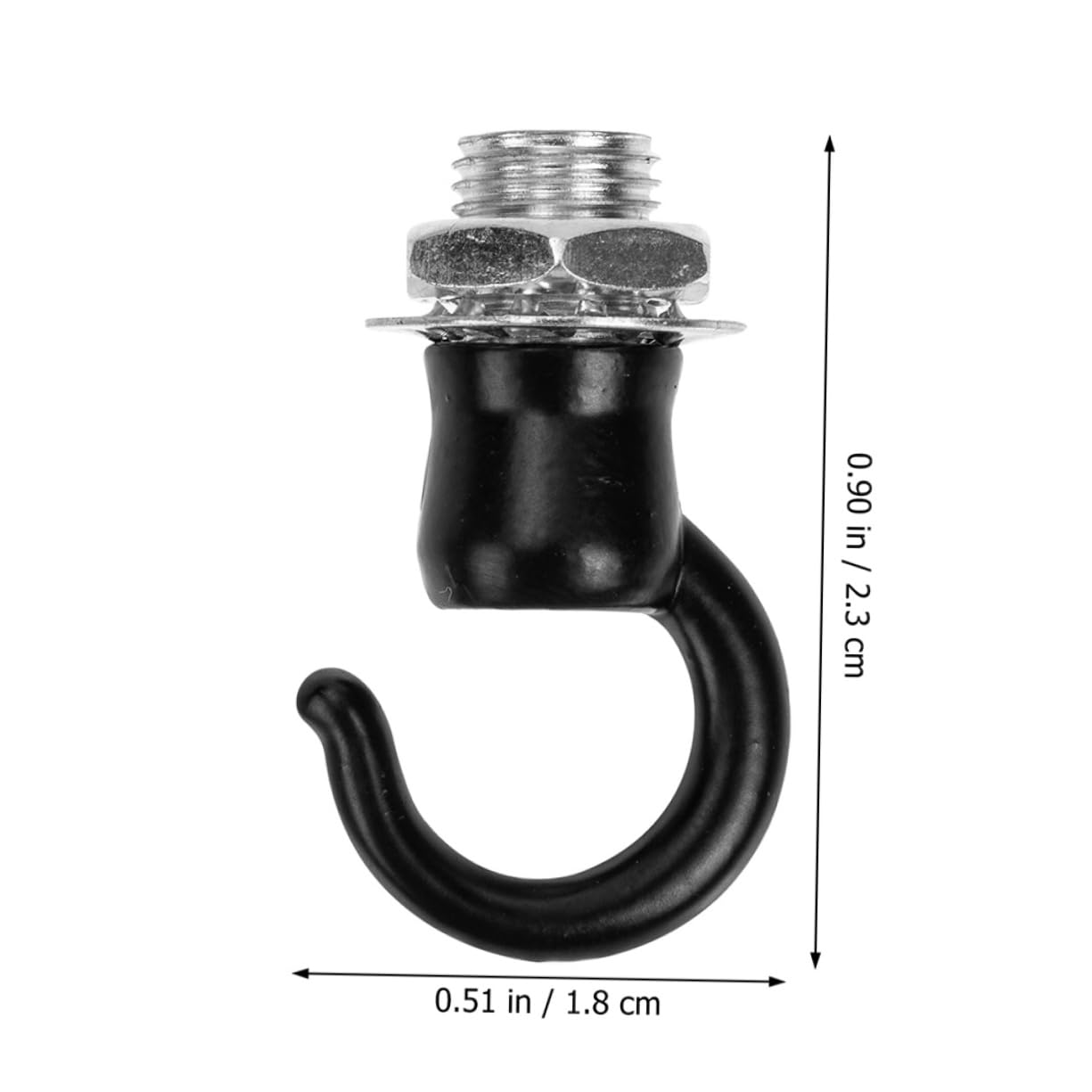 SOLUSTRE 12pcs Lantern Hook Load-Bearing Ceiling Hooks Light Gold for Living Room Ceiling Heavy Duty