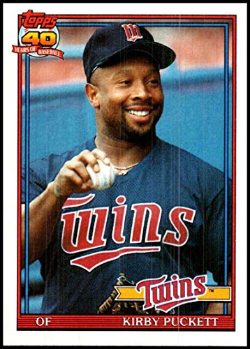 1991 Topps Kirby Puckett Card