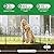 Thealyn Decorative Garden Fence 32 in (H) x 10 ft (L) Outdoor Rustproof Metal Dog Pet Fence Animal Barrier, Garden Fencing Panel Border for Yard Patio Flower Bed