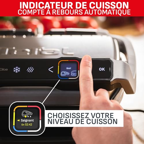 Grille viande TEFAL GRILLS OPTIGRILL+ GC760D12 - vue 4