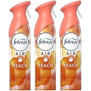 Febreze Air Effects Odor-Eliminating Freshener Peach, 8.8 oz (Pack of 3) 26.4 Fl Oz